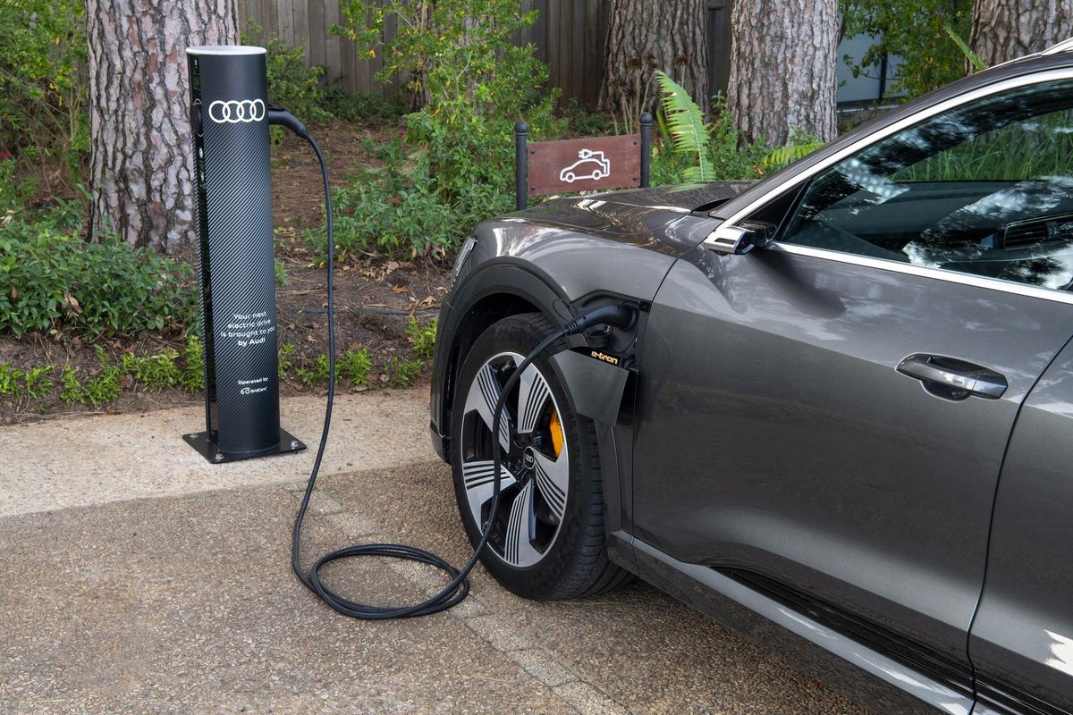 More EV Chargers Installed by Audi SA and Gridcars