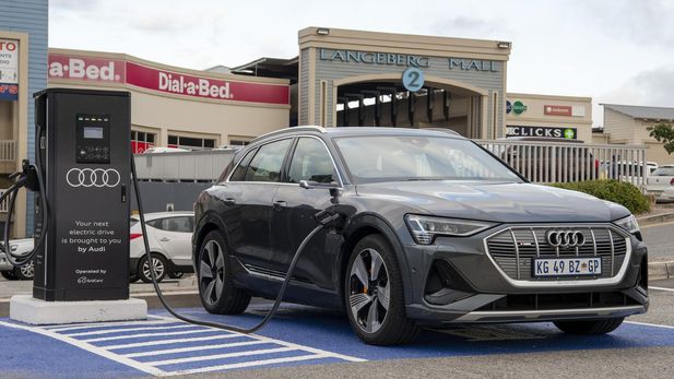 More EV Chargers Installed by Audi SA and Gridcars