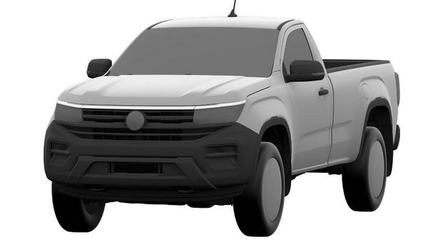 New VW Amarok: Base-Spec Single Cab Uncovered