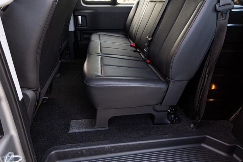 Hyundai Staria rear legroom