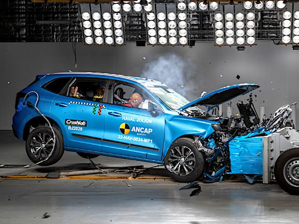 Haval jolion crash test