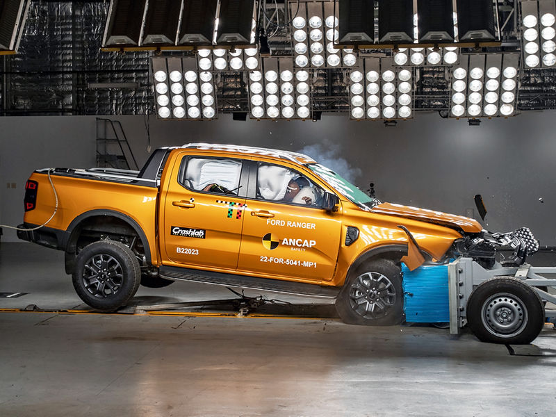 Ford Ranger crash test
