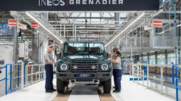 Ineos Grenadier Series Production Begins