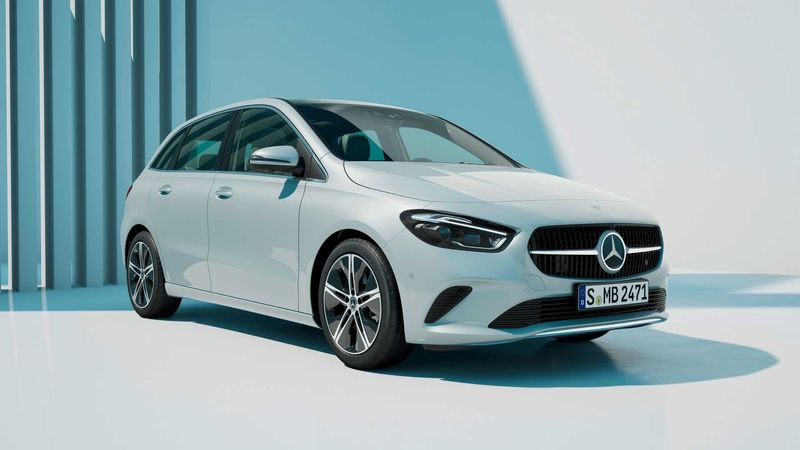 Mercedes-Benz B-Class Gets Mild Update