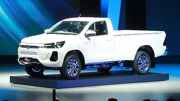 Electric Toyota Hilux Shown