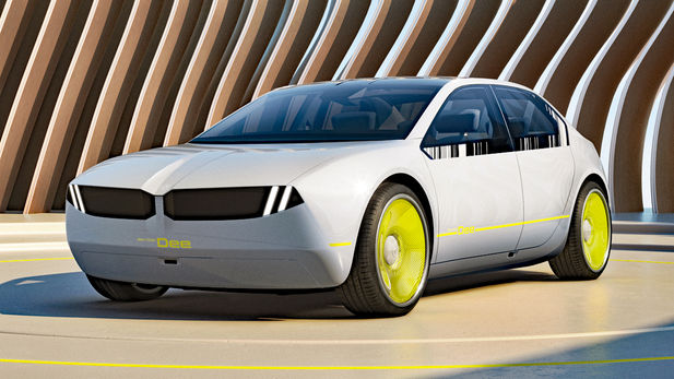 New BMW i Vision Dee is a Colour-Changing Concept Sedan