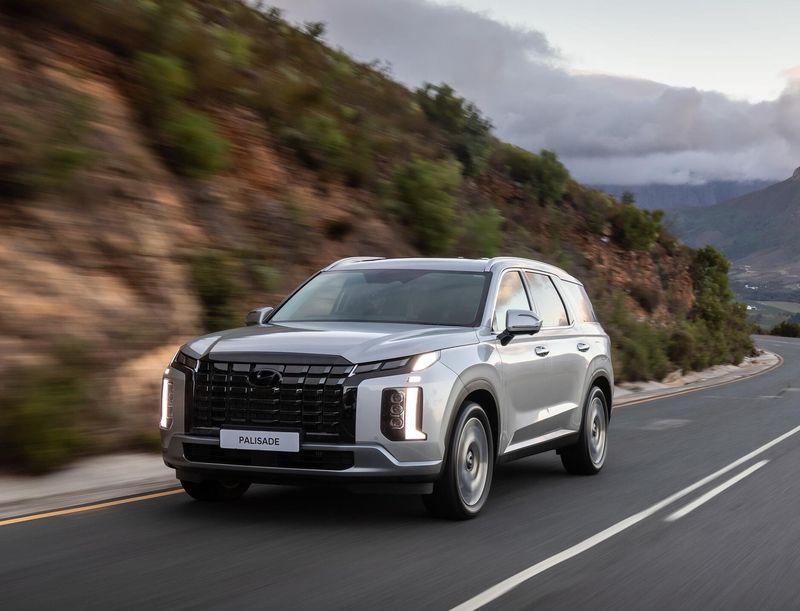Hyundai Palisade 2023 front grille
