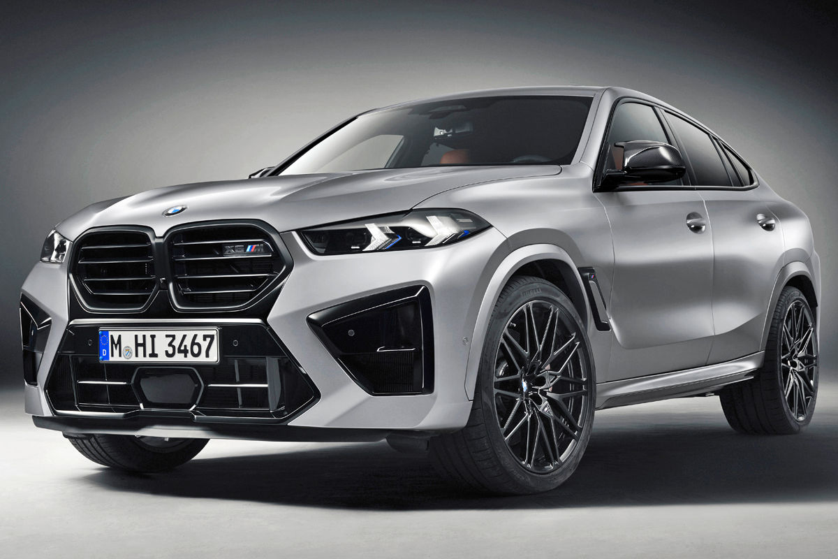 Refreshed BMW X5 and X6 M Competition Go Mild-Hybrid