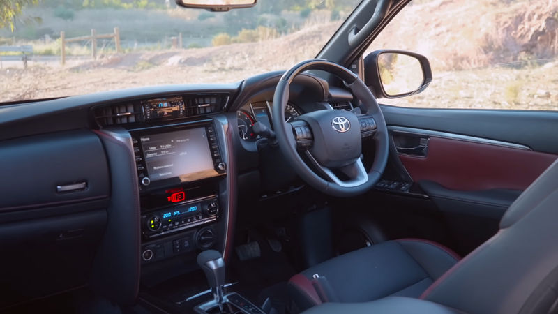 Toyota Fortuner Interior 2023