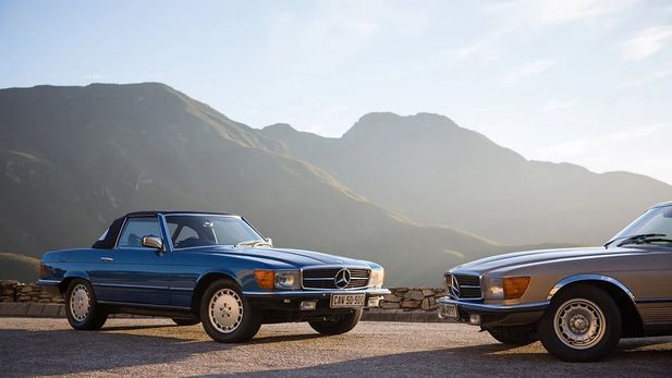 Mercedes-Benz 350SL vs 450SLC: Classic Comparison