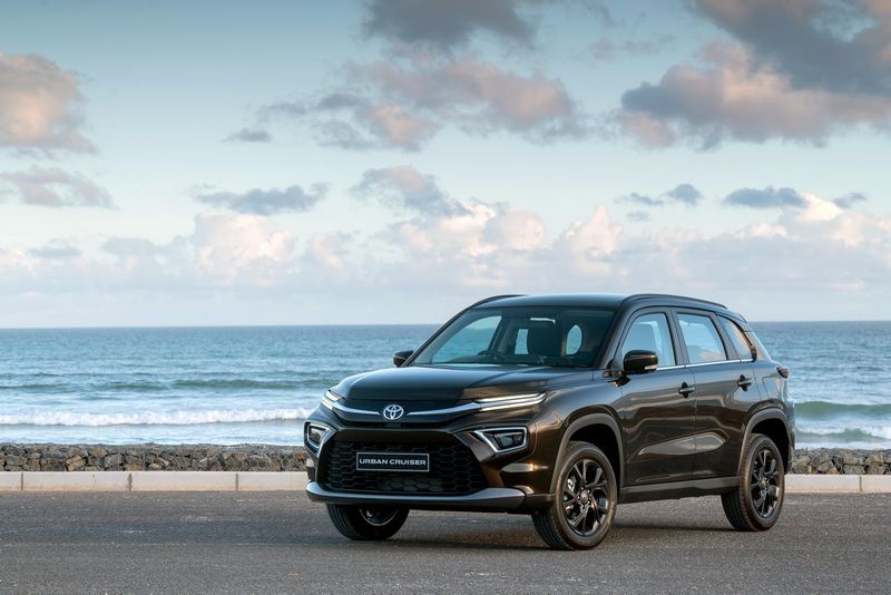 2023 Urban Cruiser front three-quarter view.