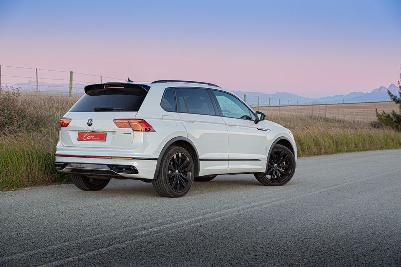 Volkswagen Tiguan Diesel rear three-quarter view.