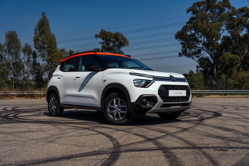 Citroen C3 wheelspin