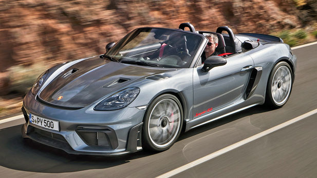 New Porsche 718 Spyder RS Revealed With GT3-Flavoured 368 kW