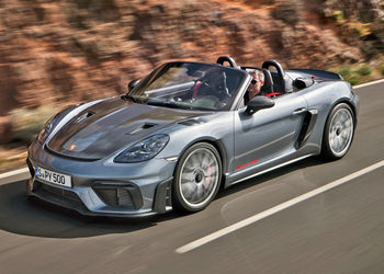 New Porsche 718 Spyder RS Revealed With GT3-Flavoured 368 kW