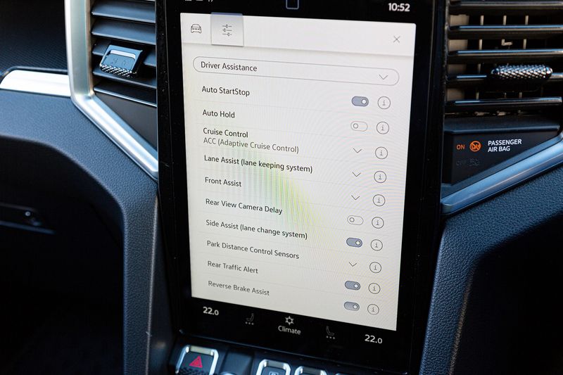 The 2023 Volkswagen Amarok's suite of safety features is extensive.