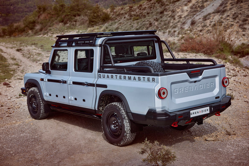 Ineos Grenadier Quartermaster rear