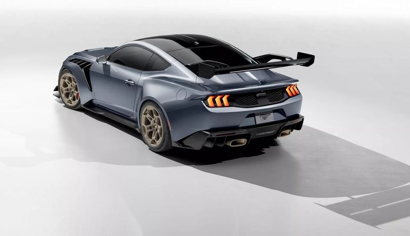 Mustang GTD rear