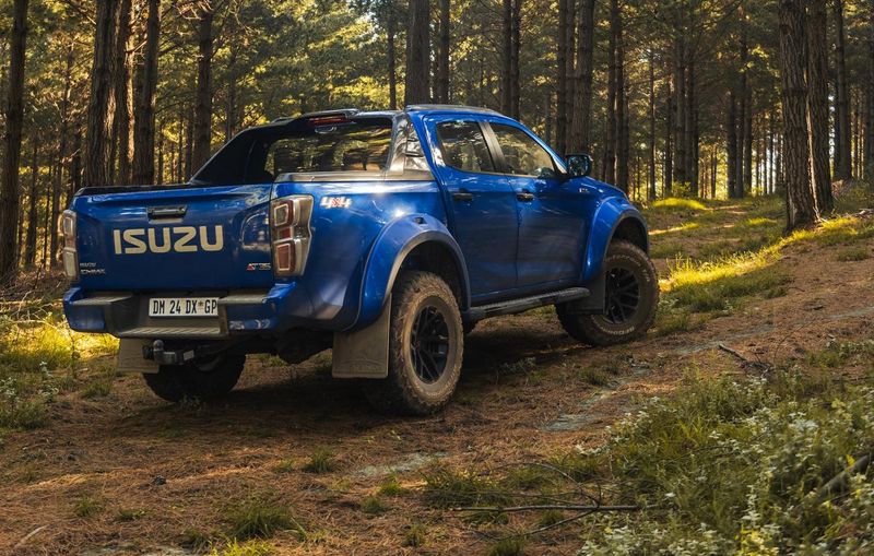 The Isuzu D-Max AT35's 35-inch BF Goodrich tyres are useful for slow-speed off-roading, but detracts from on-road refinement. 