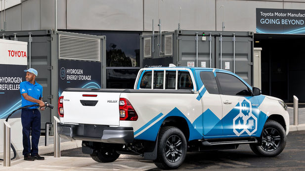 Hydrogen-Powered Toyota Hilux Boasts 600+ km Range