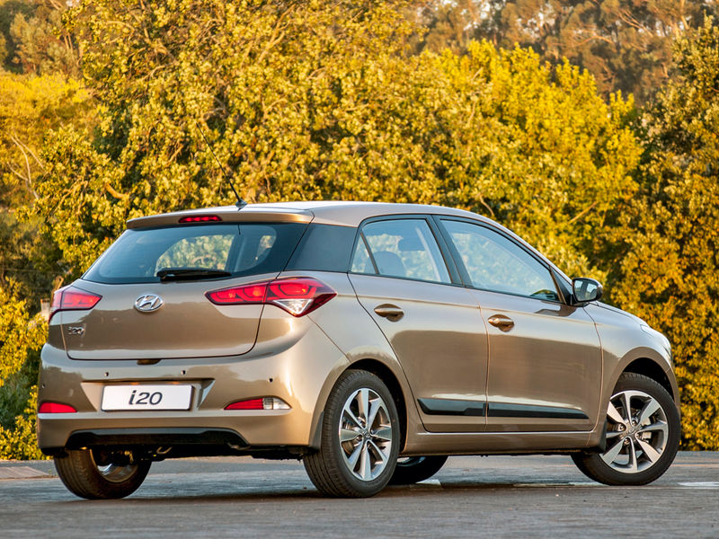 Hyundai i20 rear