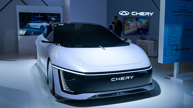 Chery showcases rapid progress in technology