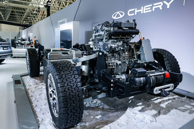 Chery showcases rapid progress in technology