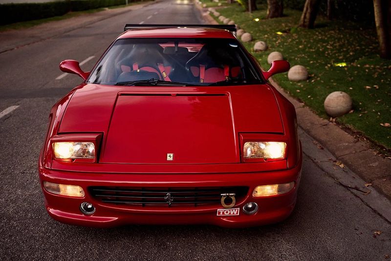 Ferrari F355 Special frontal view.