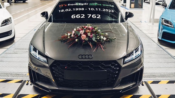 Farewell, Audi TT! Final unit rolls off the line