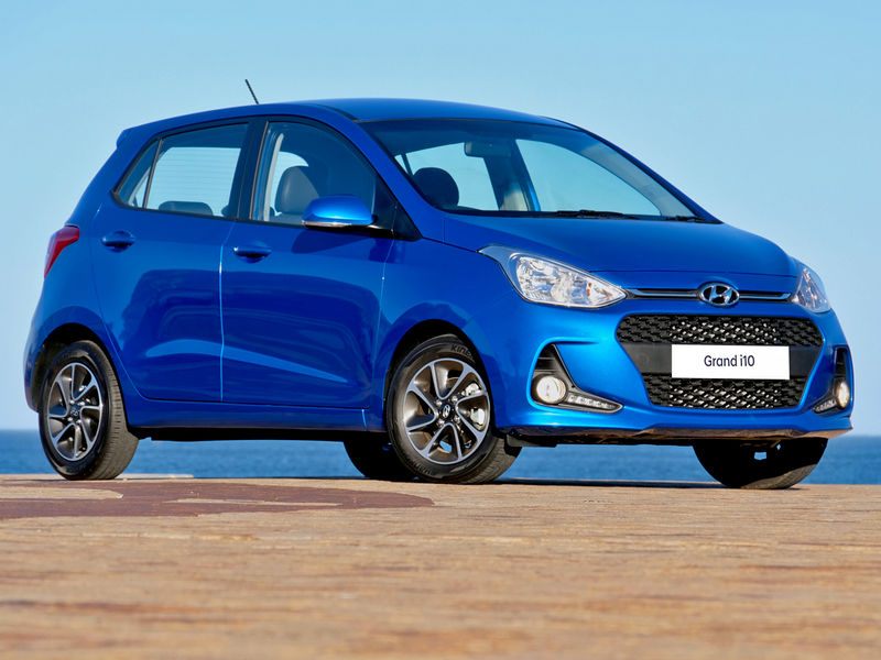 Facelifted Hyundai Grand i10