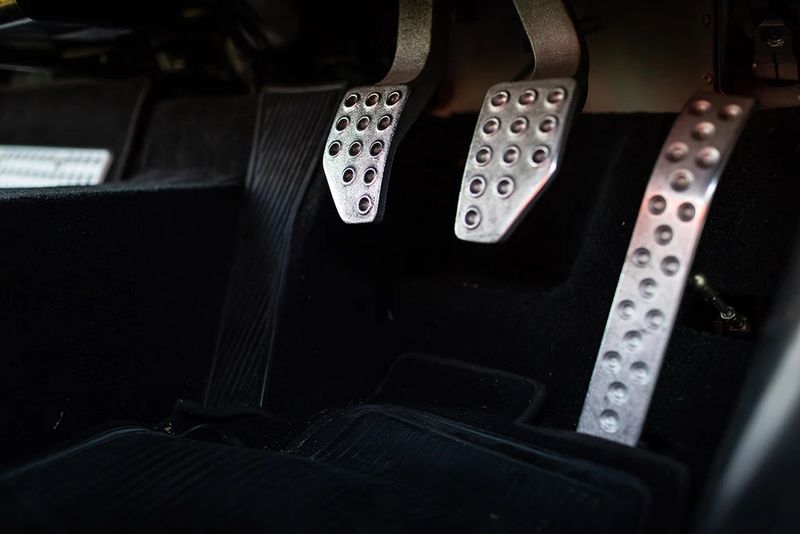 Ferrari F430 drilled aluminium pedals