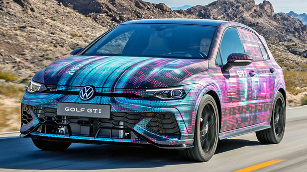 VW Golf 8.5 GTI: facelifted hot hatch's cabin revealed