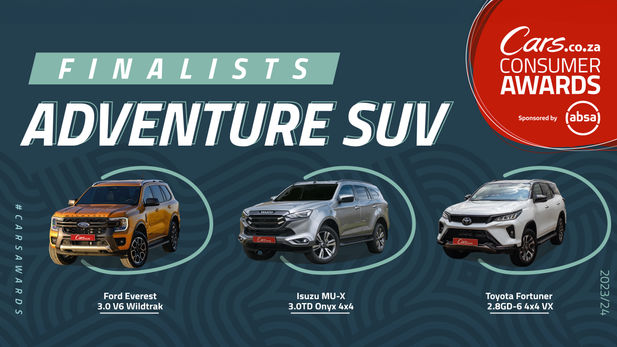 2023/24 CarsAwards Finalists: Best Adventure SUV in SA