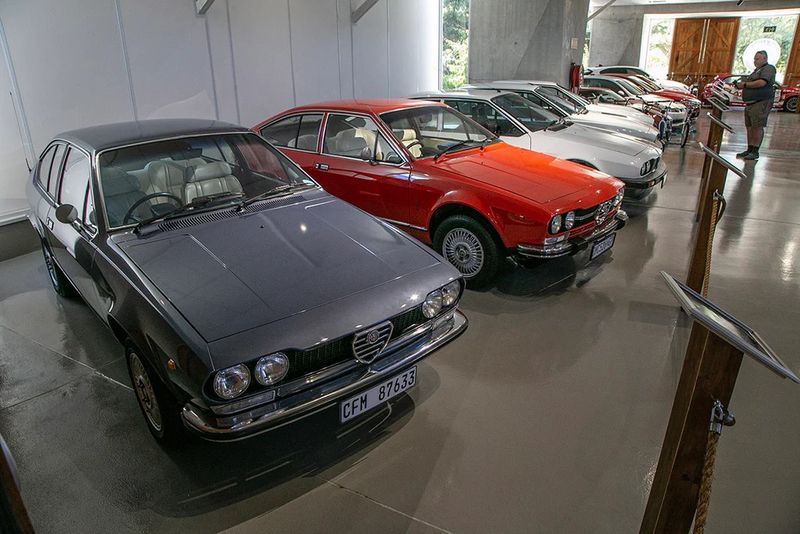 Alfa Romeo GTVs at Museo Della Passione