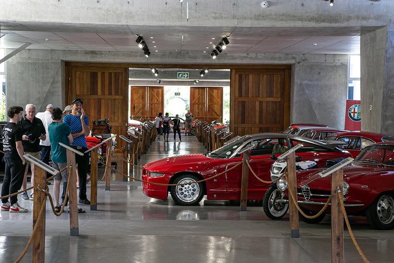 The hallway of Museo Della Passione
