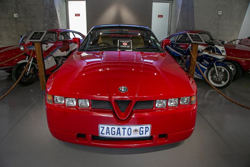 Alfa Romeo SZ at Museo Della Passione