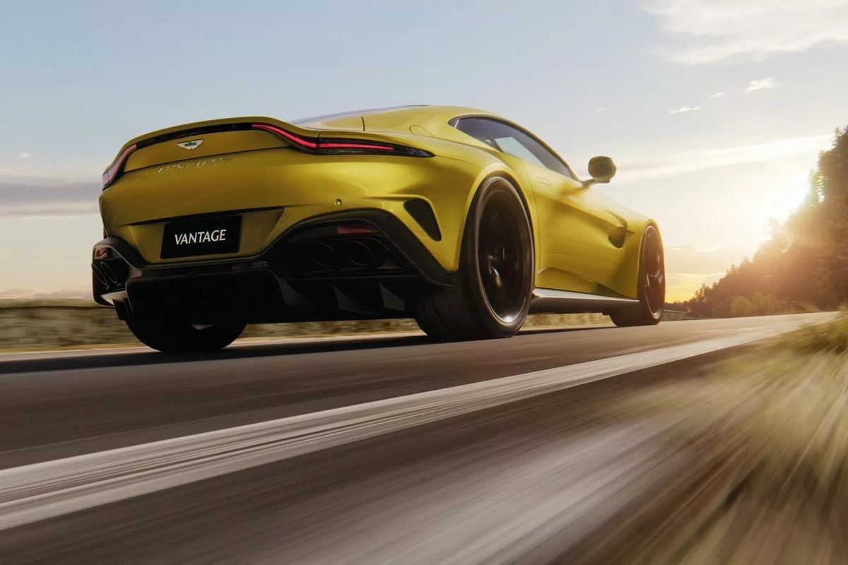 2025 Aston Martin Vantage Facelift Announced With Almost 500 kW