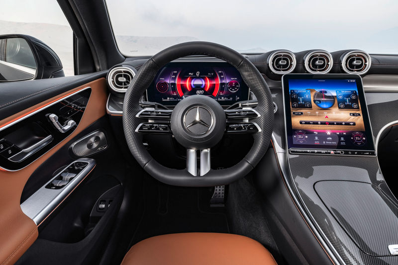 Mercedes-Benz GLC Coupe steering wheel