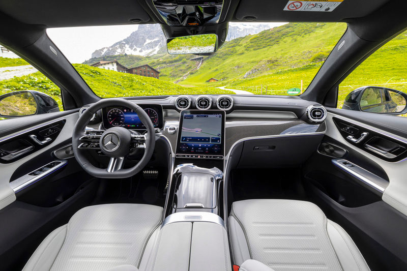 Mercedes-Benz GLC Coupe interior