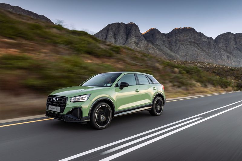 The Q2 is one of Audi's smallest small crossovers.