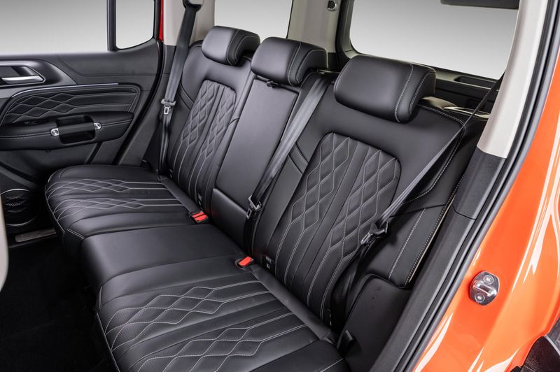Rear seats of GWM Tank 300.