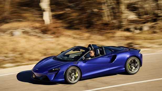 McLaren Artura Spider Packs 515 kW