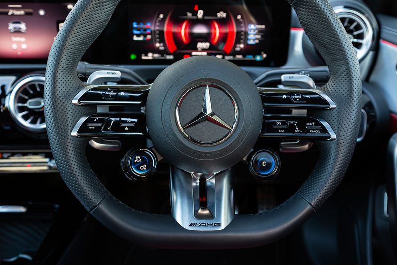 A35 deals steering wheel