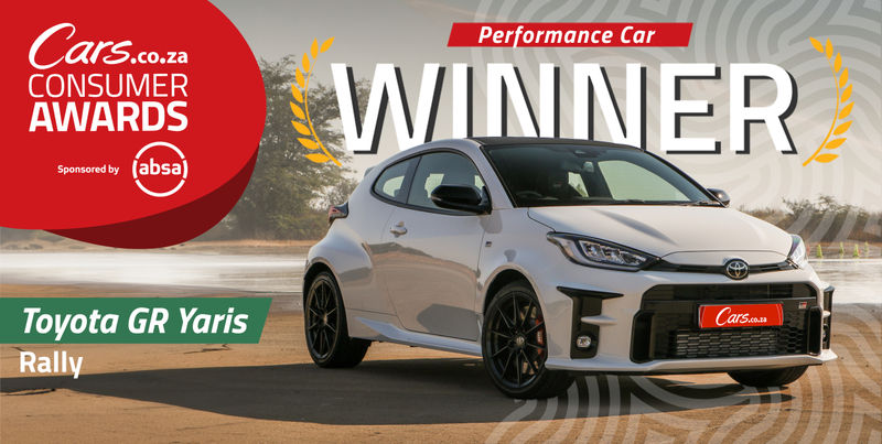Performance Car category winner: 2023/24 Cars.co.za Consumer Awards