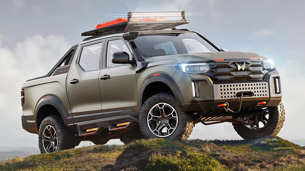 Mahindra Global Pik Up: trademark points to new badge