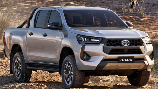 Refreshed Toyota Hilux revealed overseas
