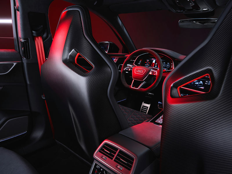 Audi RS6 Avant GT bucket seats