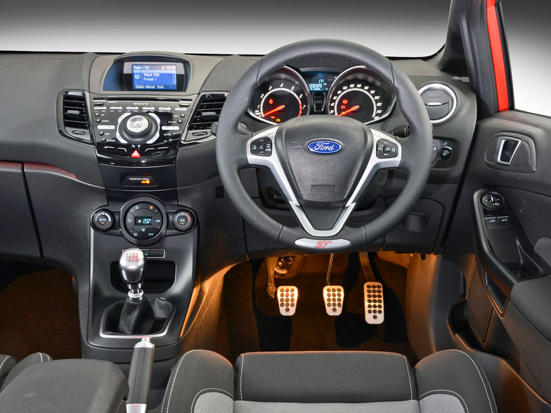 Ford Fiesta ST cabin
