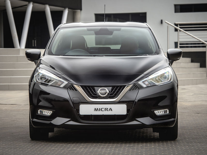 5th-gen Nissan Micra frontal view