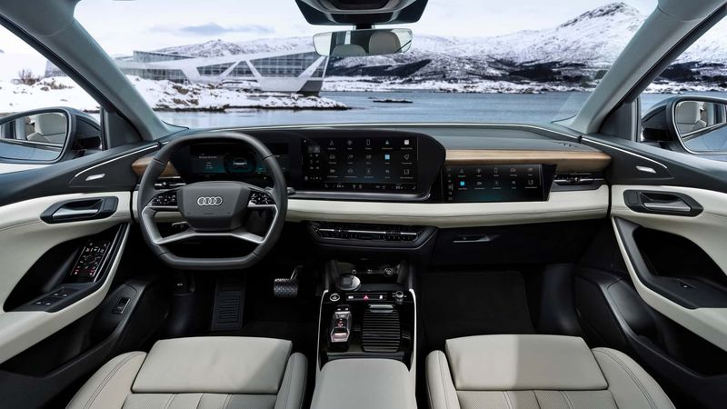 Audi Q6 e-tron interior